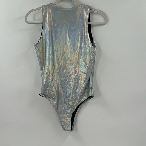 NWOT wearever holographic bodysuit - Picture 2 of 6